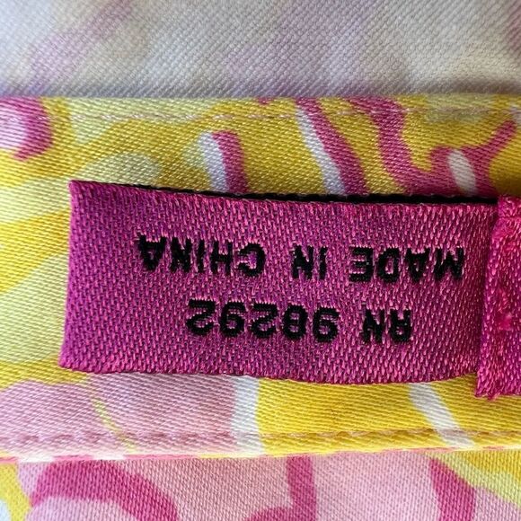 🍎 b3 Tibi Floral Waist Drawstring Skirt With Ruffled Hem Size 10 (AA3) - Picture 9 of 10